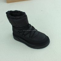 Bottes de neige chaudes en cuir véritable imperméable de haute qualité L.M.G.G H13 avec semelle extérieure respirante en TPR et doublure en fourrure marron