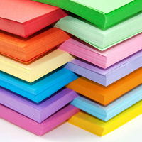 Hojas de papel de cartón corrugado coloridas de tamaño A4 al por mayor para proyectos artesanales y de bricolaje
