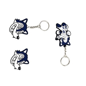 Vente en gros de porte-clés en PVC de forme animale, nouveau design - Product Image 3