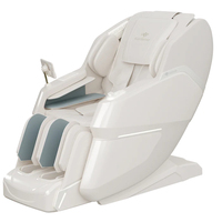 Fauteuil de massage pliable portable pour le corps entier, massage simulé par la main humaine 4D, conception avec airbag, expédition le lendemain depuis l'entrepôt américain