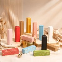 Boîtes cosmétiques en carton rigide écologiques faites à la main en gros pour l'emballage de parfums, de rouges à lèvres et de crèmes pour le visage, impression de logo personnalisée