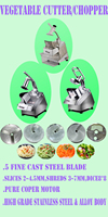 Cortadora de Verduras Comercial Welldone, Herramienta de Cocina para Cortar Repollo y Patatas, Cortadora de Patatas Eléctrica de 1000W
