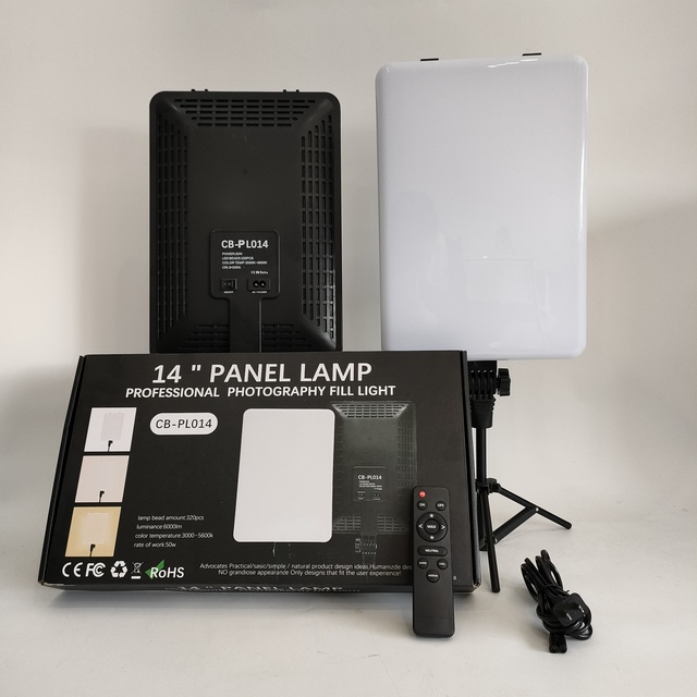 Camera Video Light LED-600 /800 Lamp Professional Audio and Video Lighting Portable Panel Live Video Light