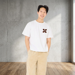 เสื้อยืดทรงบ็อกซี่ DTF พิมพ์ลาย 230gsm คุณภาพสูง เนื้อผ้าหนา รับสกรีนโลโก้ - Product Image 5