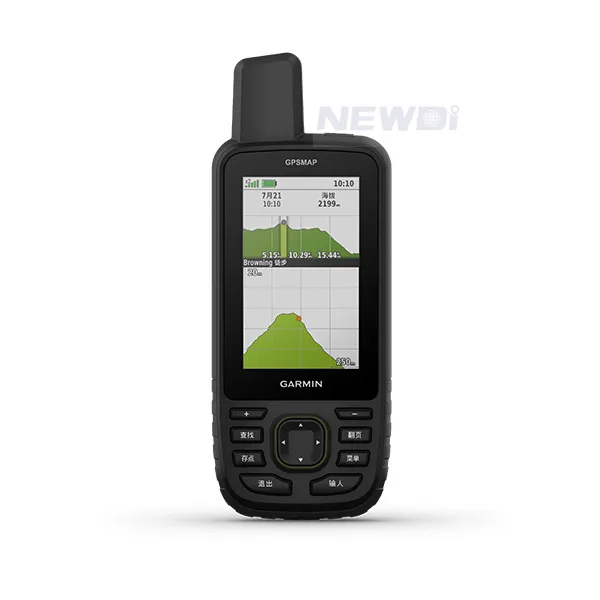 Hochgenaue GPS-Handvermessung im Freien GPS-Flächen berechnung Garmin GPSMAP 67 Daten kollektor