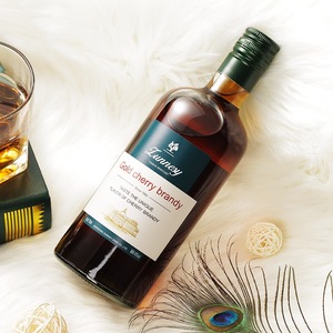 Chai Rượu Thủy Tinh Tròn <span class=keywords><strong>750Ml</strong></span> Có Nút Chai Sang Trọng Với Chai Đóng Gói Rượu Rum Vai Phẳng - Product Image 4