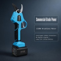 Sécateur électrique SUCA SC-8615A, cisailles de jardin sans fil 40 mm, batterie lithium rechargeable, coupe-branches