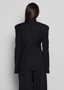 Nuova Giacca Primaverile da Donna alla Moda, Manica Lunga, Collo Alto, <span class=keywords><strong>Blazer</strong></span> Elegante e Casual per Ufficio - Product Image 6