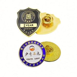 Badges Métalliques Personnalisés en Gros pour Entreprises, Épingles de Revers de Formes Variées, Fabricant de Shenzhen, Europe - Product Image 3
