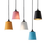 Lustre Nordique en Fer à Trois Têtes, Design Moderne et Simple pour Salle à Manger, Bar, Café, Style Macaron, Lumière LED