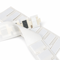Étiquette RFID UHF flexible personnalisée avec antenne à bobine en cuivre, étanche et résistante aux intempéries pour la gestion des tuyaux et des installations
