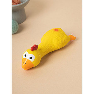 Giocattolo per animali domestici a forma di pollo in lattice - Product Image 1