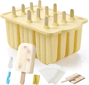 Popsicle Diy ev yapımı dondurma makinesi profesyonel buz lolly kalıp Popsicle kalıpları tepsi mutfak Diy aksesuarları dondurma kalıp