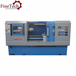 Diseño de cama plana de torno <span class=keywords><strong>CNC</strong></span> de corte de rosca Horizontal CAK6150 de 1000mm con máquina herramienta de Metal para programación en China - Product Image 1