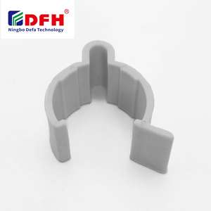 Grampos externos Perfis De Alumínio Marfim PP Magra Acessórios Plastic End Cover Pvc Pipe Clips Tag <span class=keywords><strong>Clip</strong></span> - Product Image 1