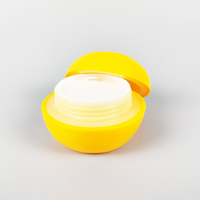 ODM OEM Usine ODM Lovely Cute 30g Pot en plastique Kids Facial Cream Jar Orange Shape Jar Bottle Package Manufacturer/wholesale