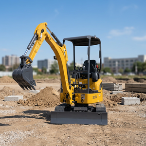 Miniexcavadora XE17U de Primera Marca, 1.7t, con Cucharón de 0.04m, Motor de 11.8KW, Alta Eficiencia para Jardinería - Product Image 5