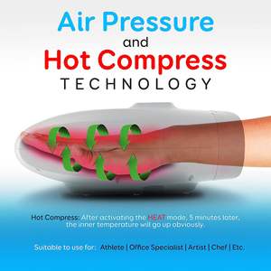 Masseur multifonctionnel pour deux mains et l'abdomen Masseur pour le ventre et les mains avec double compression de chaleur et pétrissage Masseur <span class=keywords><strong>Shiatsu</strong></span>, - Product Image 6