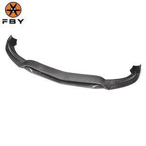 Lip Bumper Depan Serat Karbon Gaya R1 Berkualitas Tinggi untuk Mercedes Benz W117 CLS AMG CLA45 2017-2019 - Product Image 4