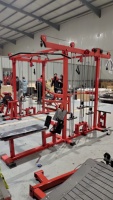 Équipement de salle de sport commercial, équipement de fitness commercial, équipement de salle de sport multifonctionnel à 8 stations