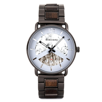 Pour BOBO BIRD Retro Sandal Wood Watch Montres de luxe pour couple avec logo personnalisé Pas cher et élégant pour le sport et la mode