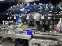 Machine de moulage par compression à capuchon rotatif en plastique à 16 cavités, 24 cavités, 36 cavités