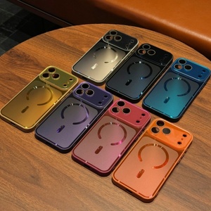 เคสโทรศัพท์ Senyork สีดั้งเดิม AG กระจกด้านแบบแม่เหล็ก สำหรับ iPhone 13 14 15 16 17 pro max ฝาหลังแบบด้านป้องกันรอยขีดข่วนด้วยเลเซอร์ - Product Image 6