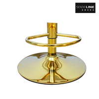 Base de chaise pivotante en métal moderne réglable pour tabourets de bar, accessoires de chaise de bar, certifiée SGS pour usage commercial, vente en gros