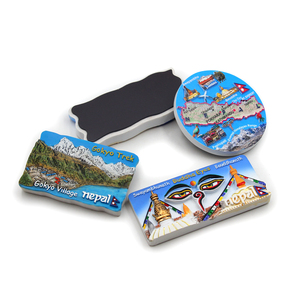 Wholesale Souvenir Tourism Shop Nepal Custom 3d Polyresin Resin Mount Qomolangma <strong>Fridge</strong> <strong>Magnet</strong> - Product Image 4
