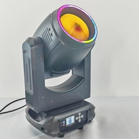 Luz de cabeza móvil Beam de 295W para Beam 14R DMX512, con giro de 540°/inclinación de 270°, IP33, iluminación de escenario, prisma de nido de abeja 8+48, para discoteca, bodas y espectáculos