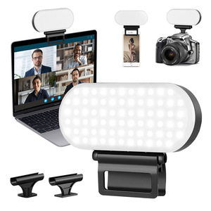 Luz de Video LED Ajustable de Fábrica al por Mayor, Iluminación de Fotografía para Cámara, Estudio de Video, Youtube, Zoom, Anillo de Luz con <span class=keywords><strong>Clip</strong></span> - Product Image 2