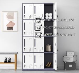 ตู้ล็อกเกอร์เหล็ก 12 ประตู <span class=keywords><strong>ราคา</strong></span><span class=keywords><strong>ถูก</strong></span>จากโรงงาน CYD เหมาะสำหรับใช้ในโรงยิม โรงพยาบาล โรงแรม บ้านพักตากอากาศ และคลังสินค้า - Product Image 3