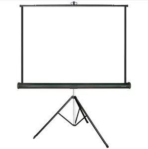 120 inch Tripod Portable Projection Screen ,Outdoor Projector Screen Tripod Stand For Sale