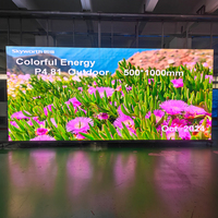 2024 usine chinoise nouvel écran LED P4.81 étanche extérieur 500x1000mm 7680Hz écran de toile de fond de scène d'église