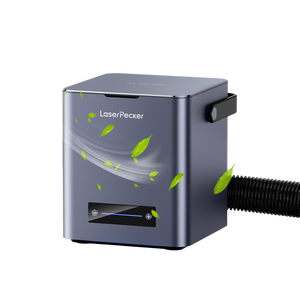 <span class=keywords><strong>LaserPecker</strong></span> Nouveau purificateur d'air de bureau portable à laser pour la purification de la fumée et l'élimination de la poussière, haute vitesse, garantie 1 an, double 1064nm/405nm - Product Image 1