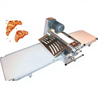 Machine à étaler la pâte à croissants semi-automatique électrique de table pour boulangerie
