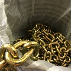 डि763 गैल्वेनाइज्ड कार्बन स्टील/स्टेनलेस स्टील लंबी लिंक चेन वेल्डेड लिंक चेन - Product Image 6