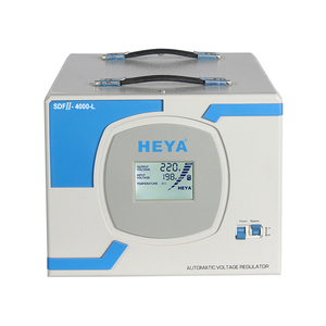 Chất lượng cao hoàn toàn tự động AC 220V điều chỉnh điện áp thông minh LCD hiển thị một pha SVC chất liệu PC <span class=keywords><strong>servo</strong></span> điều khiển động cơ - Product Image 2