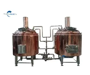 Tonsen Beer Brewing Equipment Micro Brewery 1000L per batch