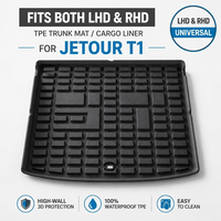 Tapis de coffre TPE pour Jetour T1 LHD et RHD, accessoires intérieurs spéciaux pour la modification de la voiture, accessoires pour Jetour T1