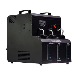 पेशेवर <span class=keywords><strong>2</strong></span> सिर का नेतृत्व बुलबुला धुआं मशीन dmx512 वायरलेस रिमोट विशेष प्रभाव शादी सजावट चरण बुलबुला फॉग मशीन - Product Image 3