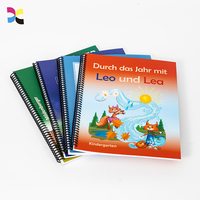 Cahiers spirales en gros pour l'impression, blocs-notes A4 80 feuilles, cahiers d'exercices à couverture souple pour étudiants et écoles