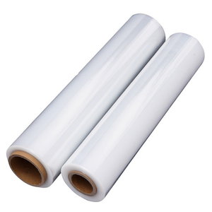 Vendita calda OEM personalizzato Jumbo Roll Packaging morbido Film Stretch LLDPE lucido prezzo competitivo di plastica strizzacervelli autoadesiva - Product Image 5