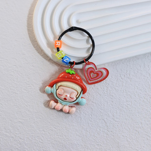 Llavero Creativo y Lindo con Forma de Auto, Decoración Delicada para Bolsos de Pareja, Pequeño Regalo al por Mayor, Llavero de Dibujos Animados de <span class=keywords><strong>Chicas</strong></span> <span class=keywords><strong>Malas</strong></span> - Product Image 6