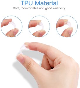 Подходит для любых колец ювелирные инструменты невидимые 8 размеров/регулятор размера колец для свободных колец объявление - Product Image 2