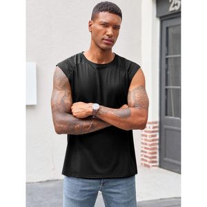 2025เสื้อกล้ามแขนกุดผู้ชาย XL เสื้อยืดออกกำลังกายมีลาย3D ธรรมดามีฮู้ดและเสื้อตัดคอปกออกกำลังกาย - Product Image 5