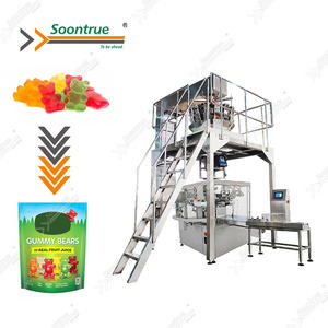 Máquina automática de envasado y llenado de mini tuercas de fuelle doypack de bolsas de pie doypack - Product Image 1