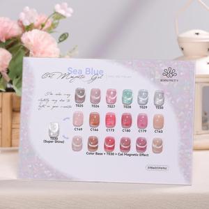 Sinh Ra Khá 6/12/42 Màu Sắc Mèo Mắt Gel Đánh Bóng Móng Tay Màu Biểu Đồ Chuyên Nghiệp Màu Thẻ Cho Salon - Product Image 5