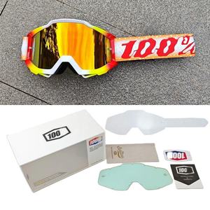 2025 NUEVO Alta calidad <span class=keywords><strong>100</strong></span> Impresión Patrón lindo Casco de <span class=keywords><strong>motocross</strong></span> <span class=keywords><strong>Gafas</strong></span> de montar Deportes al aire libre <span class=keywords><strong>Gafas</strong></span> de motocicleta - Product Image 2