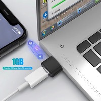 Convertidor de Cargador USB Tipo C Hembra a USB A Macho de Alta Calidad, Adaptador OTG USB a USB C, Carga Rápida para Teléfono Móvil/Laptop